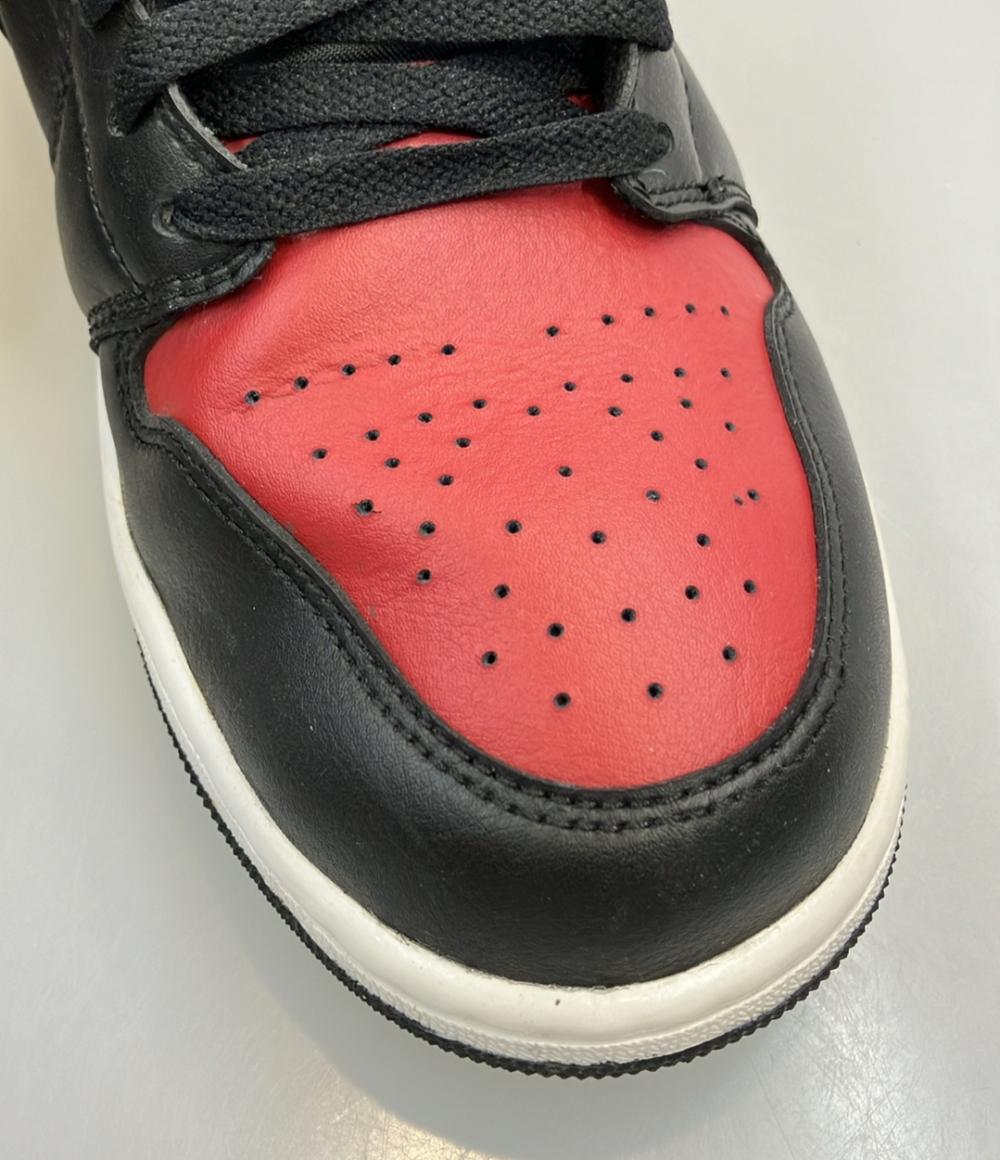 ナイキ ローカットスニーカー Air Jordan 1 Low Bred 553558-067 メンズ SIZE 29.0 (XL) NIKE