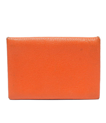 HERMES カードケース X刻印 シルバー金具 カルヴィ レディース メンズ エルメス