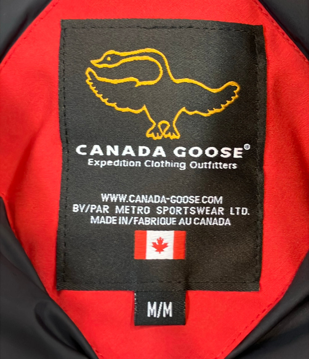 CANADA GOOSE ダウンジャケット 襟コヨーテ メンズ SIZE M カナダグース
