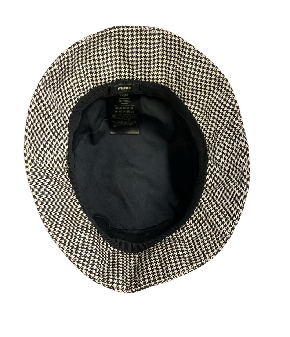 FENDI バケットハット 千鳥格子 レディース SIZE M フェンディ