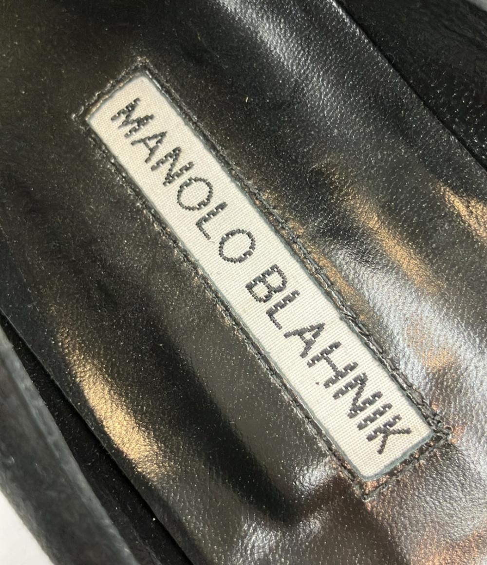 MANOLO BLAHNIK パンプス レディース SIZE 38 (L) マノロブラニク