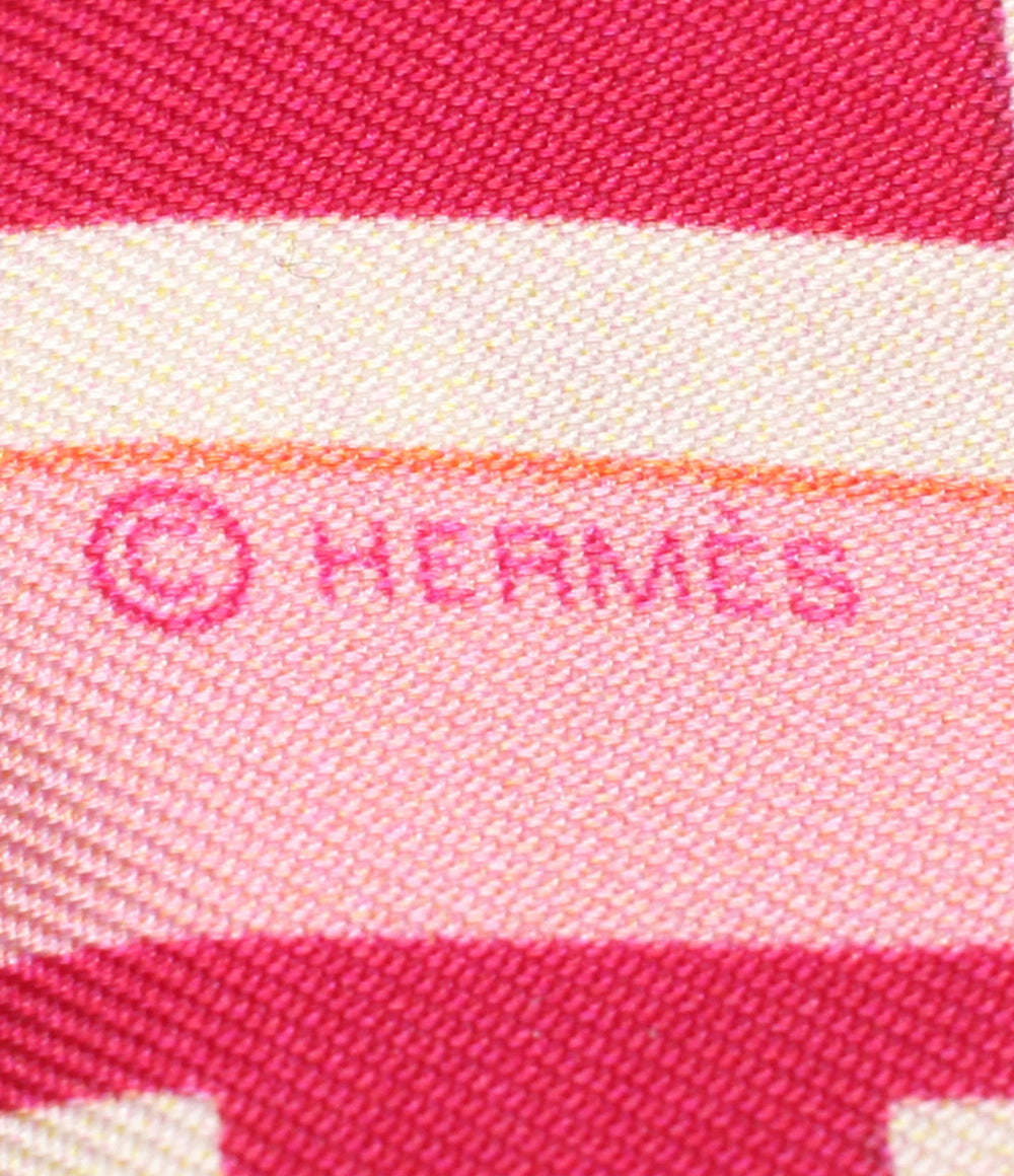 美品 HERMES スカーフ シルク100％ ツイリー レディース エルメス