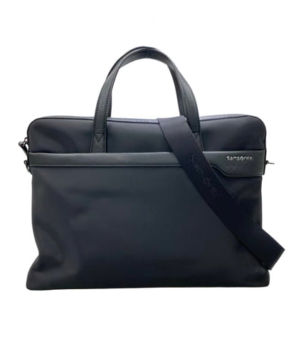 美品 Samsonite 2way ブリーフケース ビジネスバッグ ショルダーバッグ 斜め掛け メンズ サムソナイト