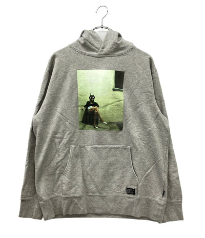GOD SELECTION XXX パーカー 長袖 バッドマンガールプリント ストリート メンズ SIZE XL ゴッド セレクション トリプルエックス