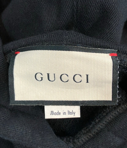GUCCI 長袖 ロゴフーデッドスウェット ワンピース 610127-XJCR1 レディース SIZE S グッチ