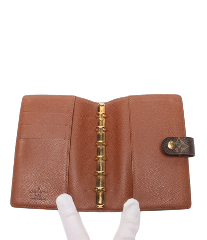訳あり LOUIS VUITTON 手帳カバー 6穴式 アジェンダPM モノグラム R20005 レディース メンズ ルイ・ヴィトン