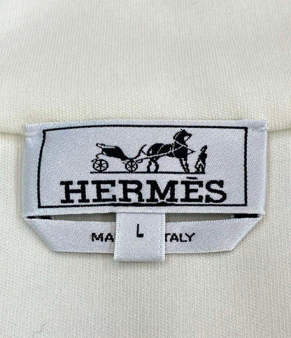 HERMES ジップアップパーカー ヴァワルH メンズ SIZE L エルメス
