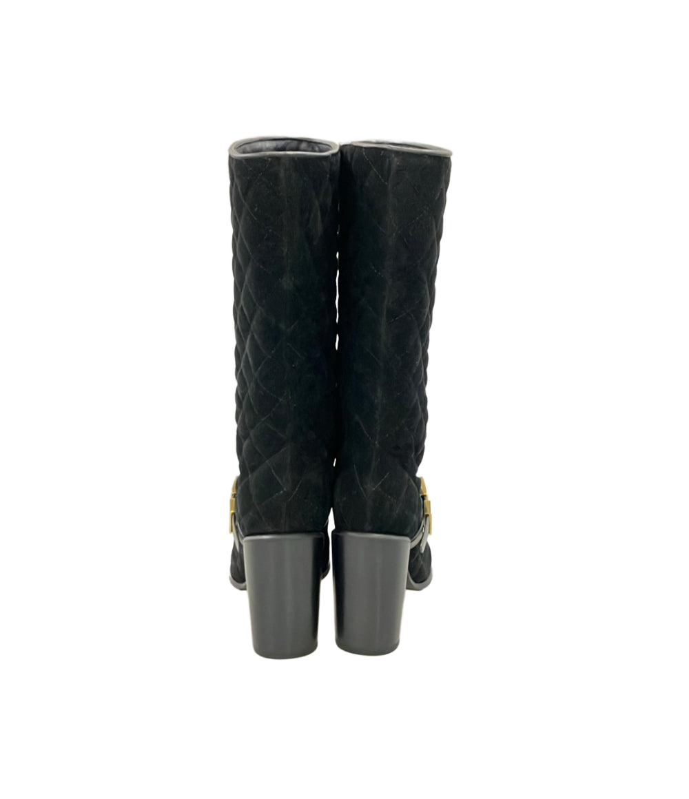 SEE BY CHLOE ロングブーツ キルティング レディース SIZE 36 (23.5cm) シーバイクロエ