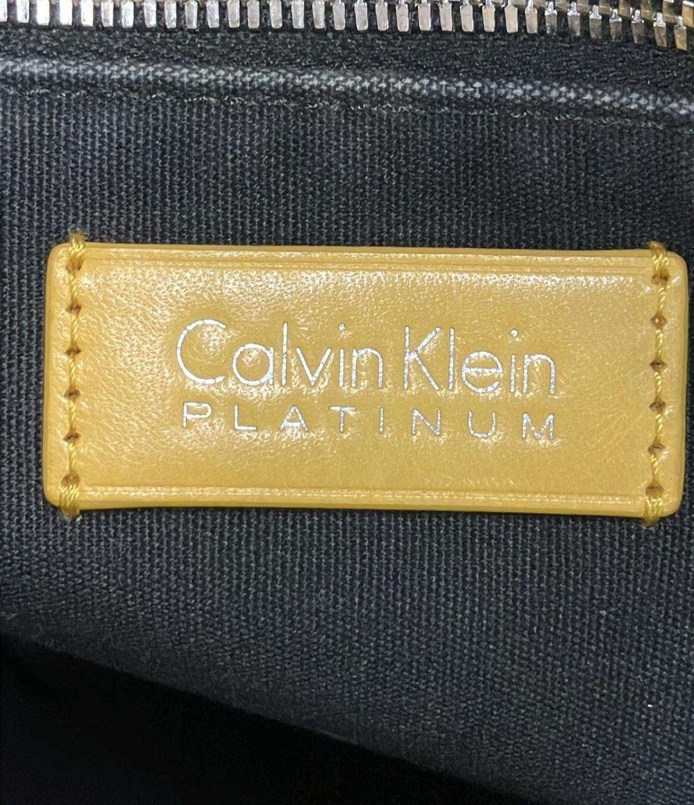 Calvin klein トートバッグ ショルダーバッグ 2WAY 斜め掛け レザー レディース カルバンクライン
