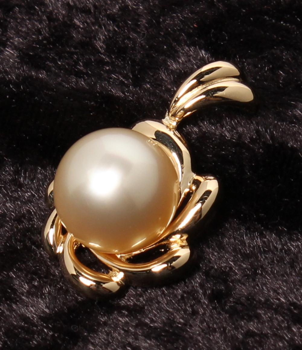 美品 タサキ ペンダントトップ K18 パール 12.4mm レディース TASAKI