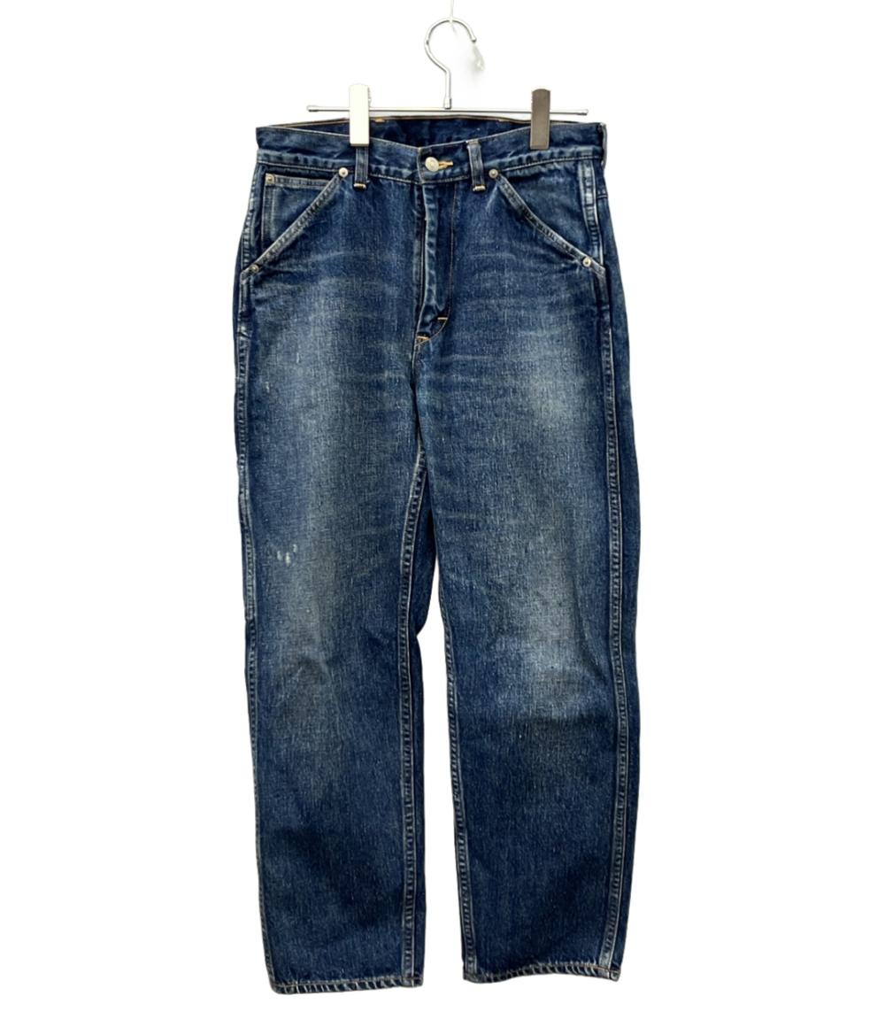 KITH New Manual デニムパンツ x New Manual Denim  ペインター ダメージ加工 25SS Kith x New Manual Denim Jeans "Indigo" 3025G160063 メンズ