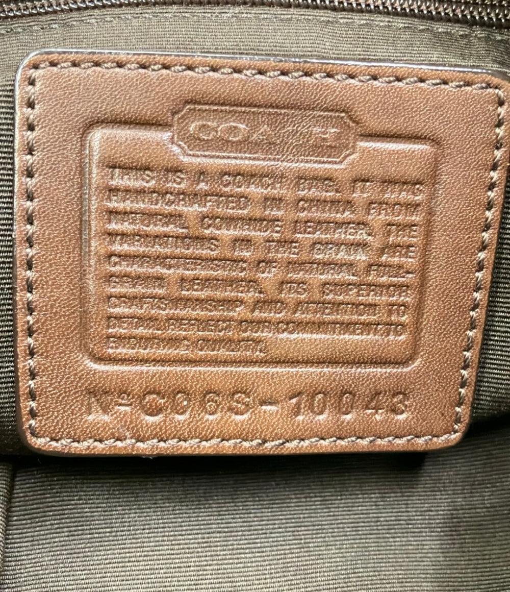COACH ショルダーバッグ 肩掛け レザー ホーボー 10043 レディース コーチ