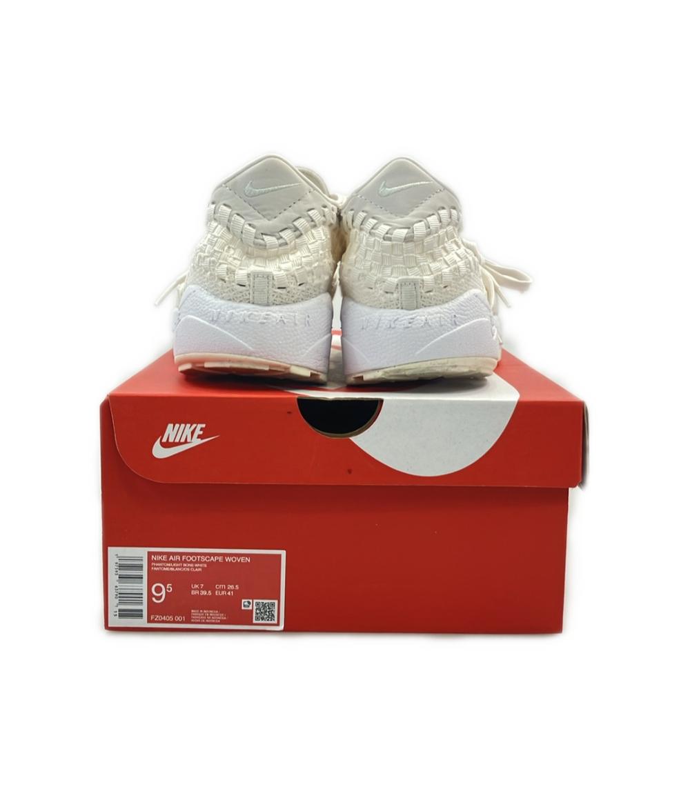 NIKE ローカットスニーカー WMNS AIR FOOTSCAPE WOVEN FZ0405-001 レディース SIZE 26.5 (XL) ナイキ
