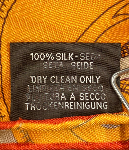 HERMES スカーフ マフラー シルク100% 帝王学 L'INSTRUCTION DU ROY レディース エルメス