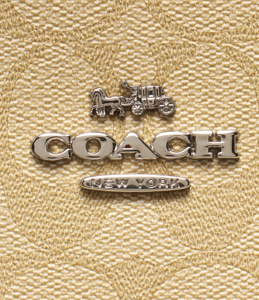 美品 COACH トートバッグ ショルダーバッグ 肩掛け リバーシブル シグネチャー F36658 レディース コーチ