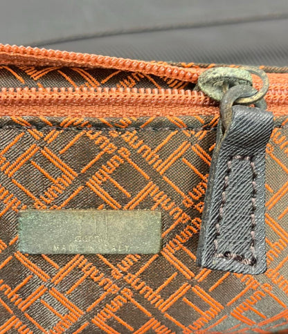 ダンヒル ナイロンレザーブリーフケース メンズ Dunhill