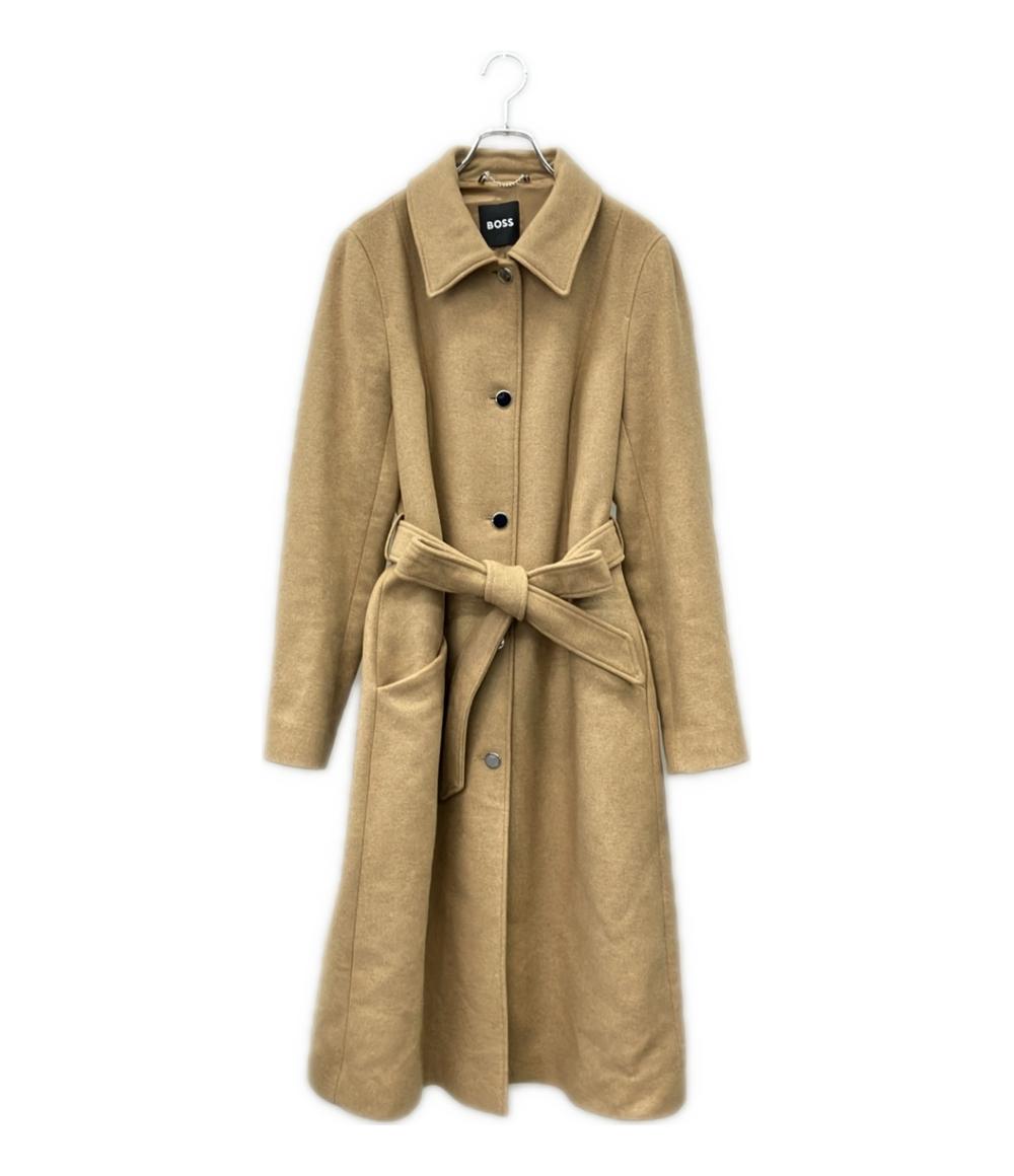 美品 BOSS ロングコート チェスターコート レディース SIZE US 6 (M) ボス