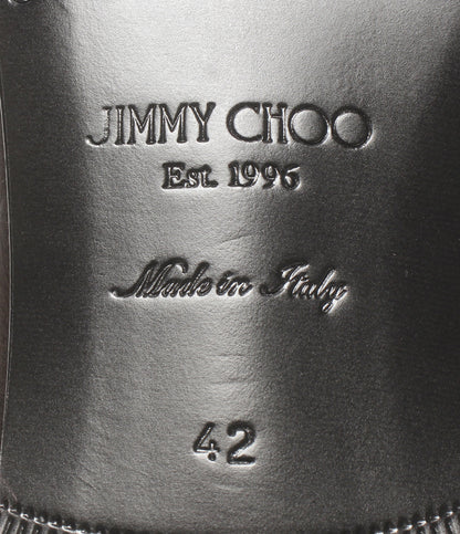 美品 Jimmy Choo レザースリッポン スタッズ メンズ SIZE 42 ジミーチュウ