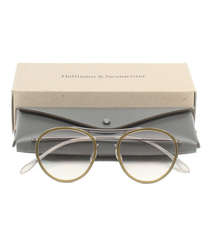 美品 Haffmans&Neumeister 伊達メガネ アイウェア 48□20 HARPER 44725 レディース ハフマンス&ノイマイスター