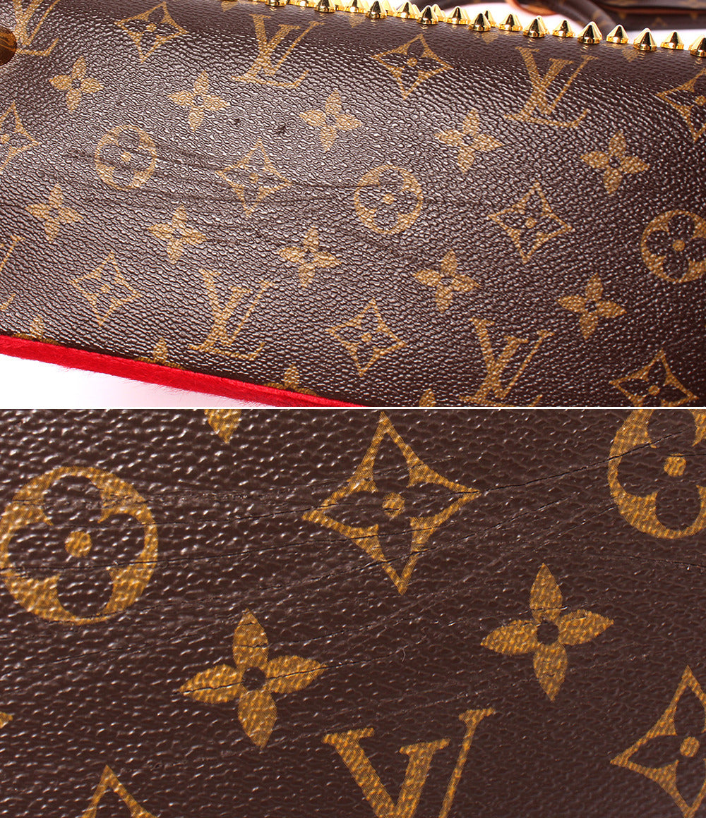 LOUIS VUITTON Christian Louboutin ハンドバッグ スタッズ ハラコ アイコノクラス モノグラム M41234 レディース ルイ・ヴィトン