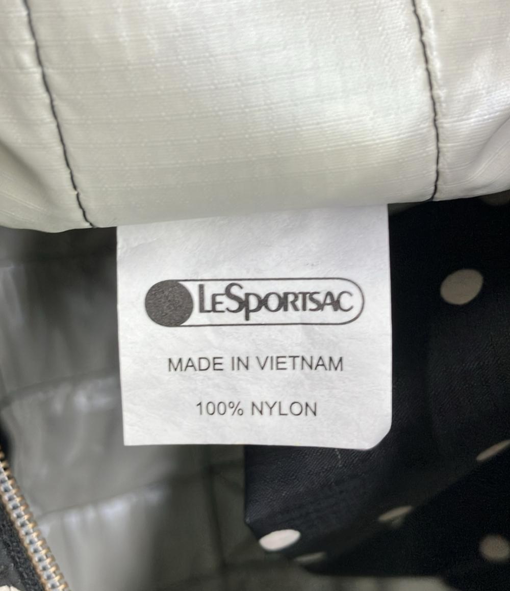 美品 LeSportsac ボストンバッグ ショルダーバッグ 2WAY 斜め掛け ナイロン レディース レスポートサック