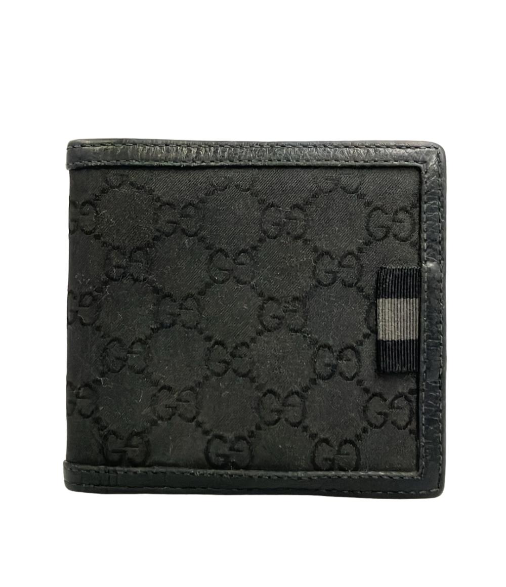 GUCCI 二つ折り財布 GGキャンバス 150413 0416 メンズ グッチ