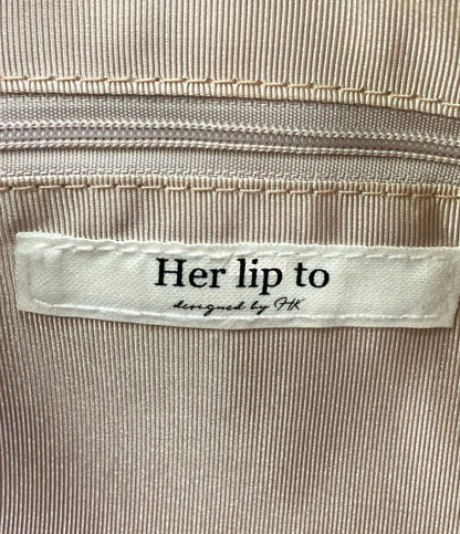 Her lip to ハンドバッグ ショルダーバッグ 2WAY 斜め掛け レディース ハーリップトゥ