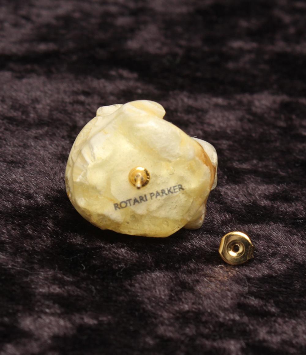 美品 ロタリパーカー ピアス ポップコーンモチーフ ブローチ ４点セット レディース ROTARI PARKER