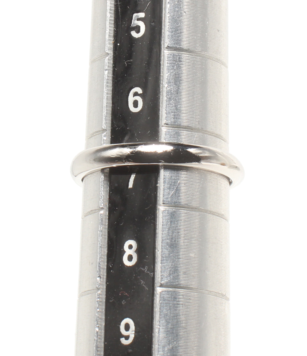 美品 リング 指輪 Pt900 ダイヤ0.306ct レディース SIZE 7号