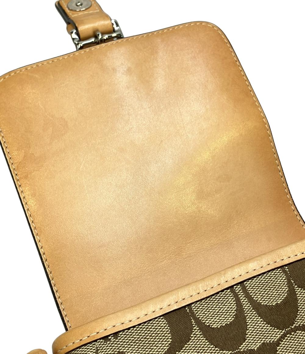 COACH ショルダーバッグ 斜め掛け シグネチャー 6098 レディース