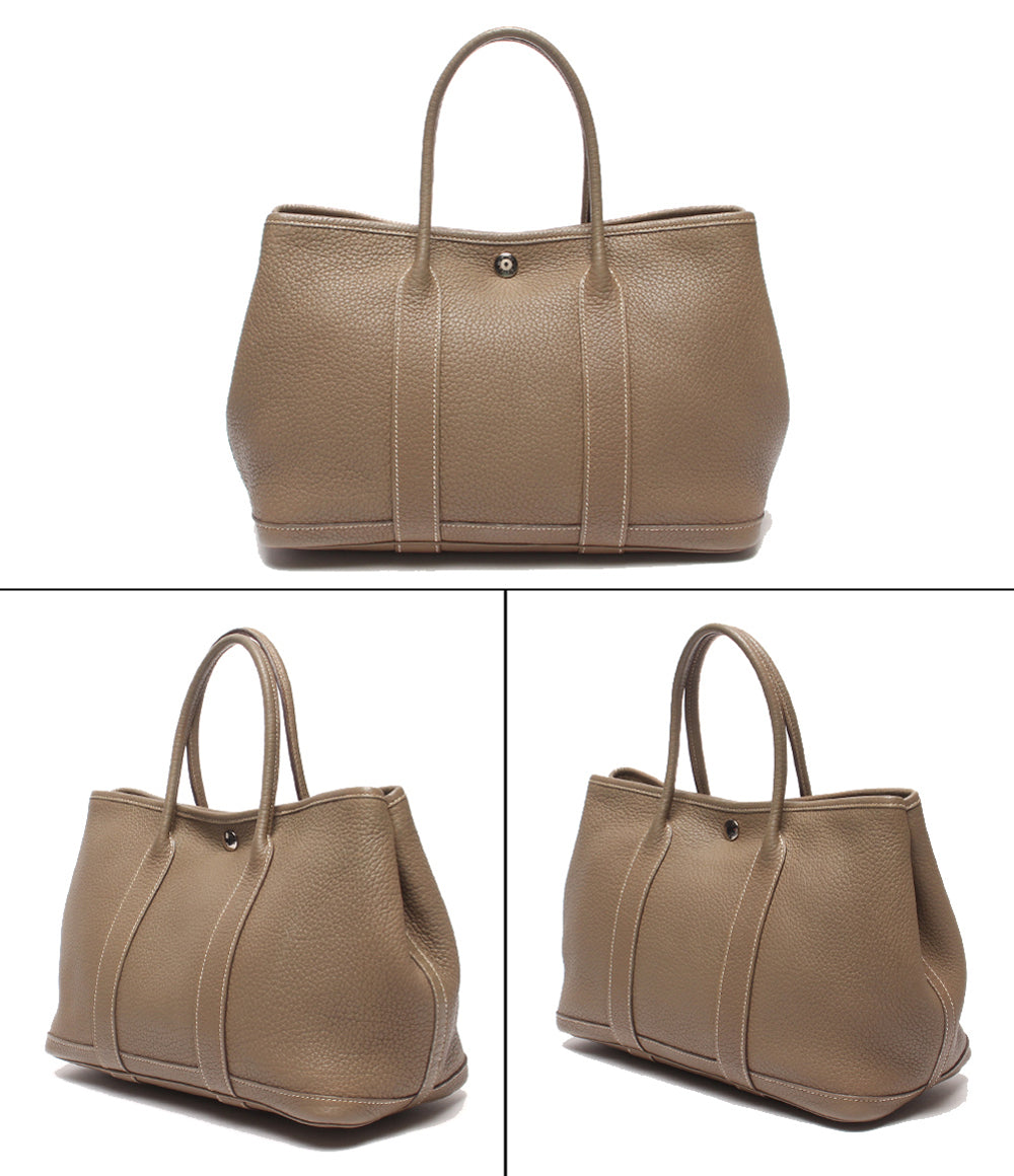 HERMES ハンドバッグ □O刻印 シルバー金具 ガーデンパーティTPM レディース エルメス