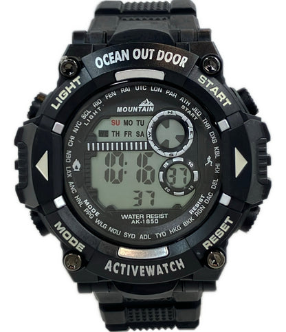 美品 OCEAN OUTDOOR 腕時計 クオーツ メンズ オーシャンアウトドア