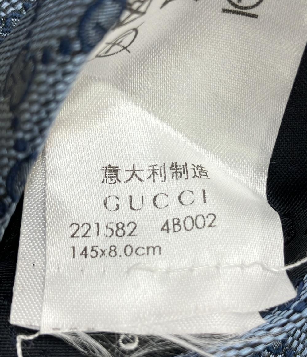 グッチ ネクタイ シルク100% GG柄 シェリーライン 221582 4B002 メンズ GUCCI