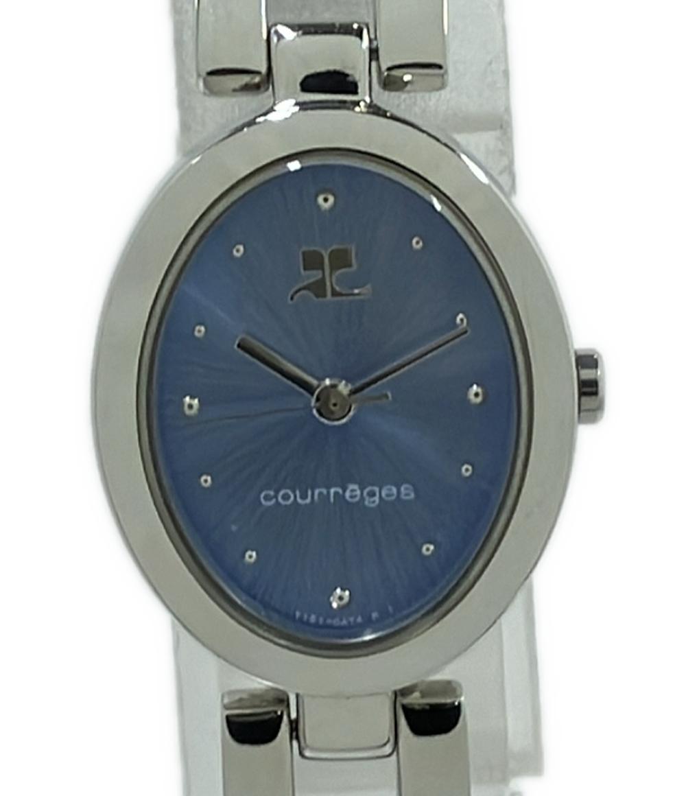 courreges 腕時計 クオーツ Y151-0AJ0 レディース クレージュ