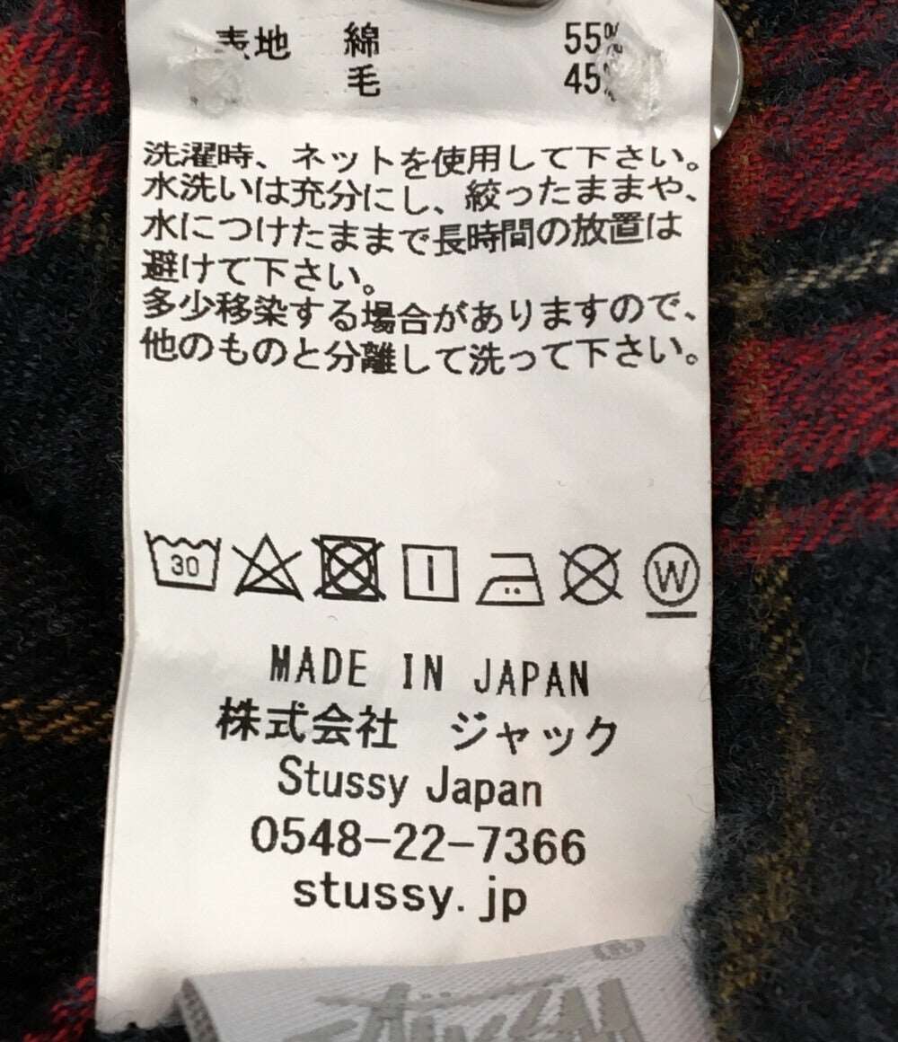 ステューシー  チェック柄ネルシャツ      メンズ SIZE M (M) STUSSY