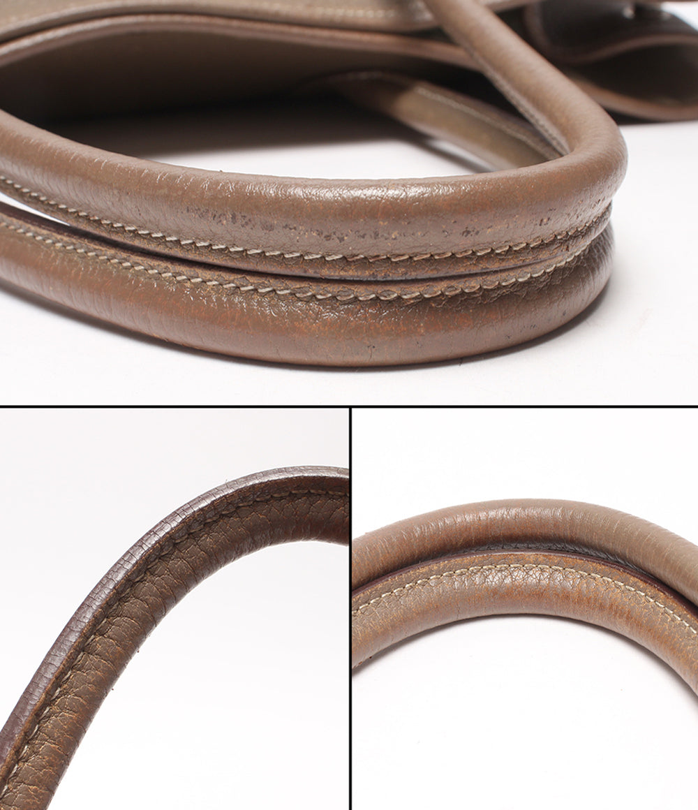 HERMES トートバッグ □K刻印 シルバー金具 ガーデンパーティPM レディース エルメス