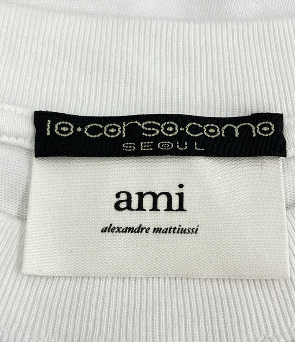 美品 アミ アレクサンドル マテュッシ 半袖Tシャツ レディース SIZE S ami alexandre mattiussi