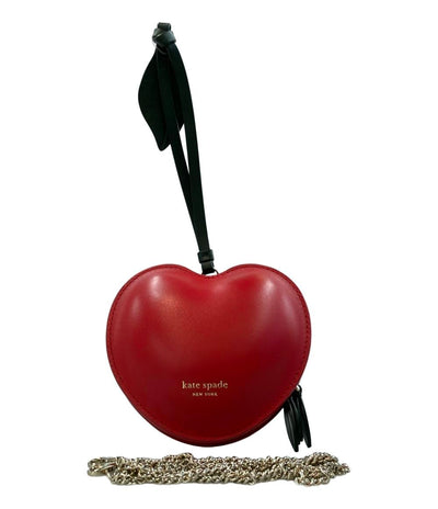 美品 ケイトスペード チェーンショルダーバッグ チェリー レディース Kate Spade