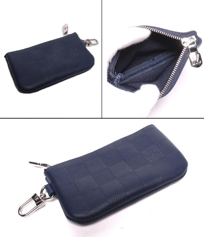 美品 Louis Vuitton ショルダーバッグ メッセンジャーバッグ 斜め掛け ダミエ アンフィニ トリオ メッセンジャー ダミエ グラフィット N40438 メンズ