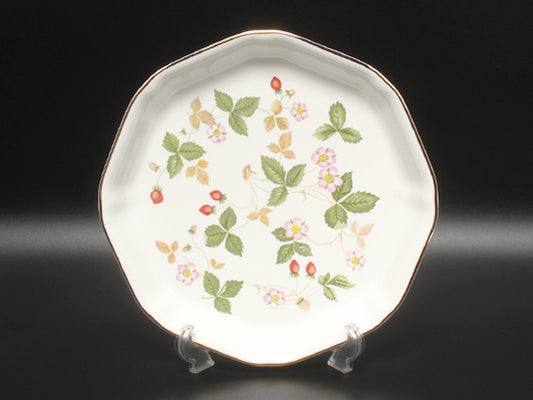 WEDGWOOD オクタゴナルディッシュ 皿 25cm ワイルドストロベリー ウェッジウッド