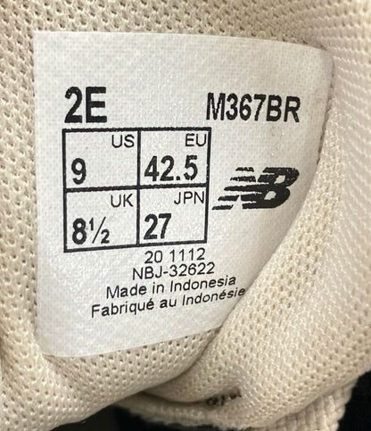 美品 NEW BALANCE ローカットスニーカー M367BR メンズ SIZE 27.0 ニューバランス