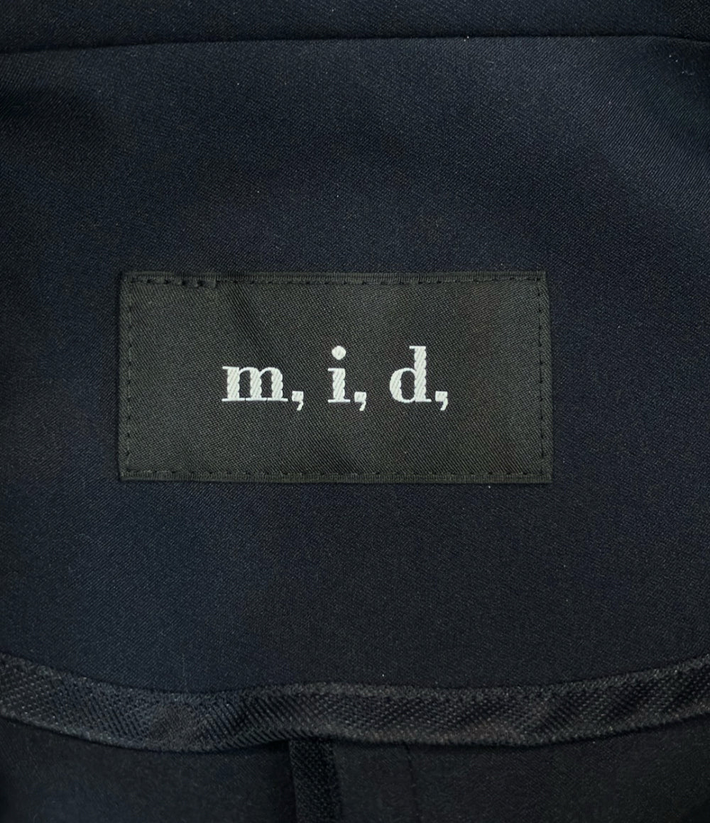 mid ギャザーロングコート G247-003 レディース SIZE 38 (M) エムアイディー