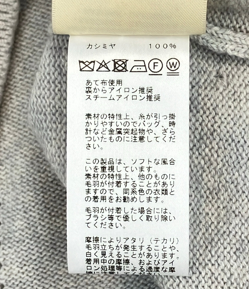 HERMES 長袖  Hリフト カシミヤカーディガン 6E2721D12 レディース SIZE 36 エルメス