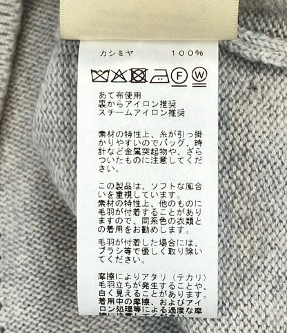 HERMES 長袖  Hリフト カシミヤカーディガン 6E2721D12 レディース SIZE 36 エルメス
