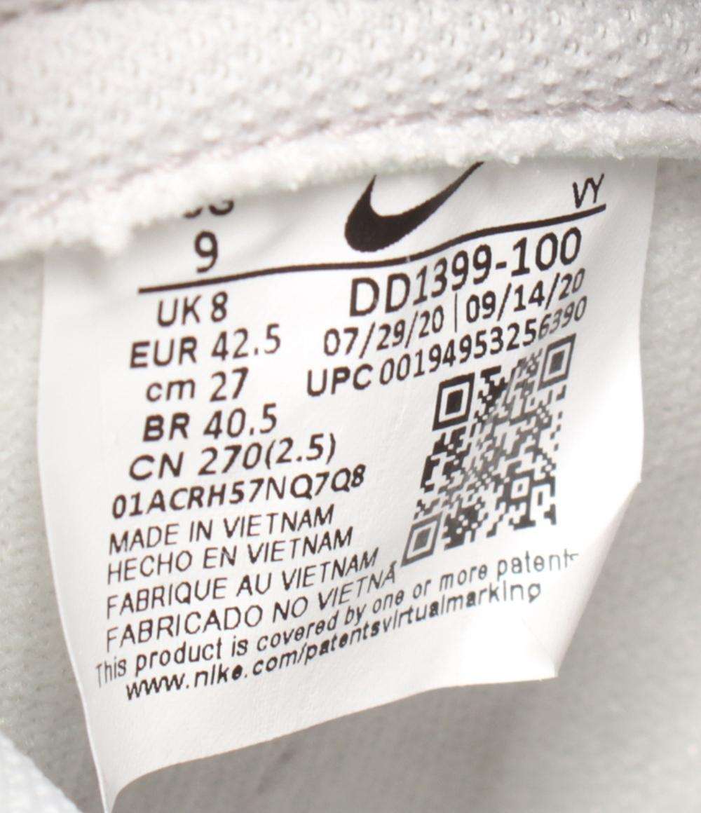 美品 NIKE ハイカットスニーカー ヴァストグレー ダンク ハイ レトロ DD1399-100 メンズ SIZE 27.0 (L) ナイキ