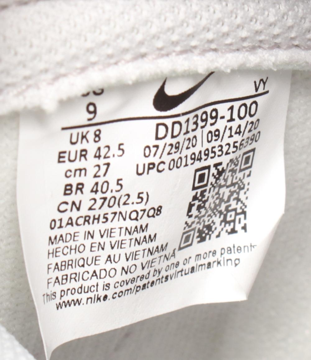 美品 NIKE ハイカットスニーカー ヴァストグレー ダンク ハイ レトロ DD1399-100 メンズ SIZE 27.0 (L) ナイキ