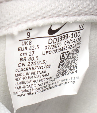 美品 NIKE ハイカットスニーカー ヴァストグレー ダンク ハイ レトロ DD1399-100 メンズ SIZE 27.0 (L) ナイキ