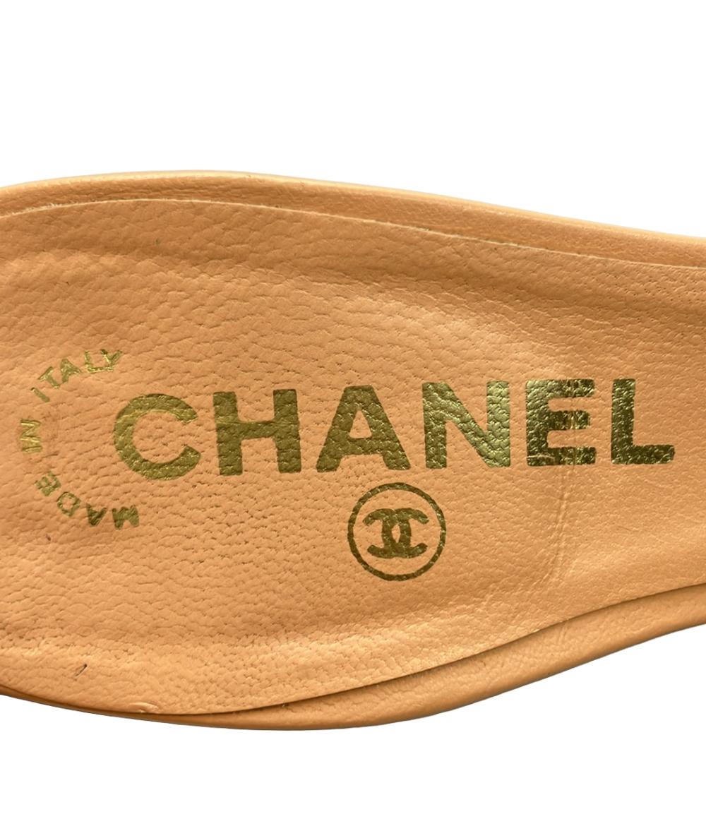 CHANEL 靴　ミュール　サンダル　23.5センチ　サイズ36 1/2 CHANEL ウェッジソールミュール レディース SIZE 36 (23.5cm) シャネル
