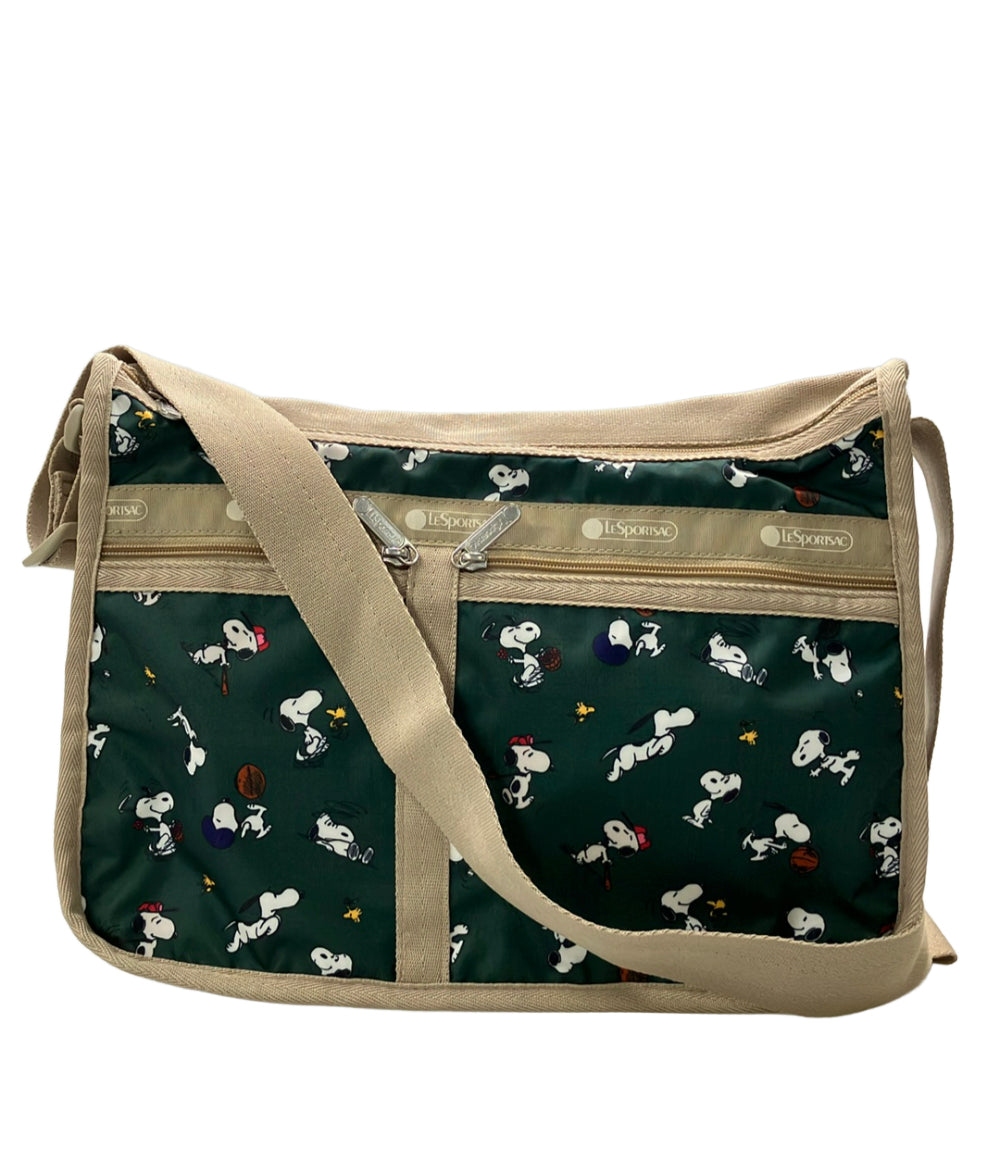 美品 LeSportsac PEANUTS ショルダーバッグ レディース レスポートサック ピーナッツ
