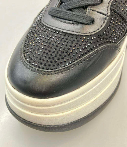 MICHAEL KORS ローカットスニーカー 厚底 HAYES エンベリッシュ レザー レディース SIZE 7.5 M (24.5cm) マイケルコース